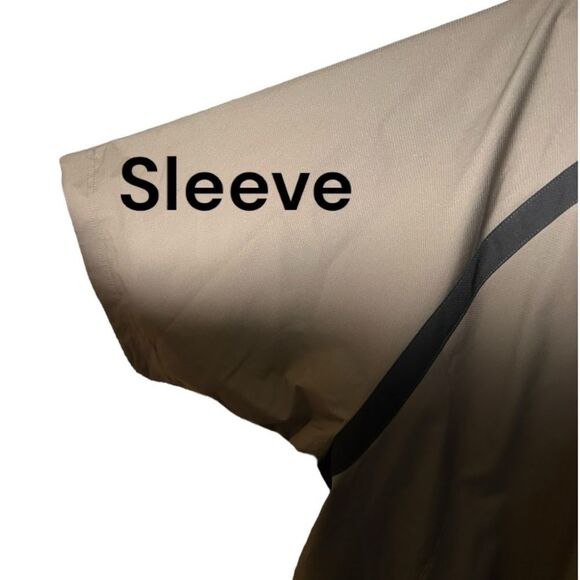 Cutter & Buck CB Weather Tec XXL Half Zip water Wind proof Short Sleeve Golf - Picture 3 of 13